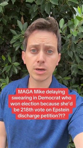 Grijalva: I was looking at the example of now-Representative Walkinshaw from Virginia, who was elected two weeks ago Tuesday. The following Wednesday—less than 24 hours later—he was sworn in, with unofficial results. So for me, apparently the rules have now changed in just two weeks. We’re being asked for official results… So I’m wondering why the rules are suddenly different. And maybe it has something to do with the fact that I’m number 218 on the discharge petition. | MeidasTouch