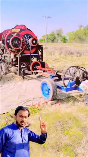 Thresher powered by solar motor | #short #ytshort #shortvideo