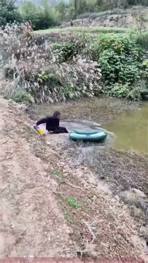 Outdoor Inflatable Fun Turns into a Mud Pit Struggle!