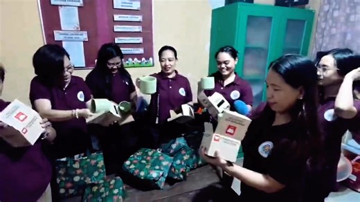 NENHS Values Education Department Color coding gift challenge | Ayson Gurong Laboy