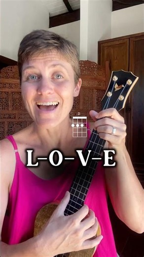 L-O-V-E 💕 Easy Ukulele Tutorial