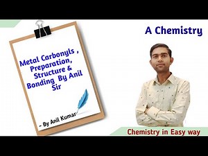 Metal Carbonyl , Preparation & Structure & Bonding || Inorganic Chemistry