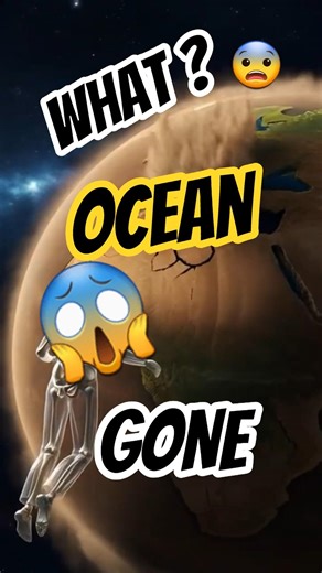 What If the Oceans Disappeared? | What Happens If Earth Lost All Its Oceans? 😱 #whatif #space