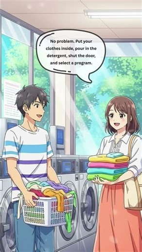 Washing Machine English Talk | Daily Life Conversation #speakconfidentenglish #learnenglish #easy