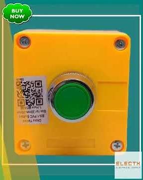 Auspicious Green Push Button Switch with Enclosure