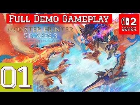 Monster Hunter Stories 3: Twisted Reflection [Switch 2] | Full Demo Walkthrough | No Commentary