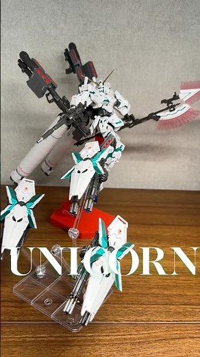 【ガンプラ】武装が豊富で満足感◎ 最終決戦仕様のユニコーンガンダムがカッコよすぎる！！RGフルアーマー・ユニコーンガンダムFULL AMBER UNICORN GUNDAM