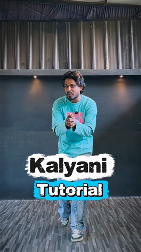 Saji Tharang on Instagram: "KALYANI 🫴🏻Tutorial . . . . . . #dance #trending #tutorial #kalyanisong"