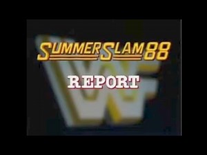 WWF SummerSlam 1988 (Report) Opening