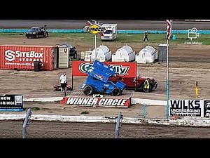 ASCS Sprint cars full race at 81 Speedway 06/17/23