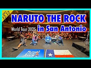 FLOW WORLD TOUR 2025 “NARUTO THE ROCK” in San Antonio