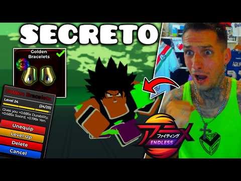 🔥SHOWCASE ARTEFACTO BROLY SECRETO EN ANIME FIGHTING SIMULATOR ENDLESS ROBLOX