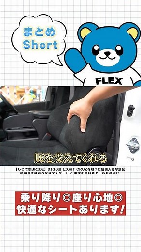 パッと見は‥‥なブリッドシートが実は凄い #shorts