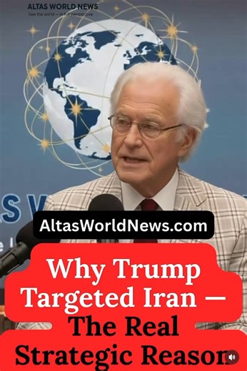 This man, possibly Ai general, from Atlas World News brilliantly lays out president Trump's strategy for achieving world peace, and American dominance in the world. A must listen. | Linda Traitz