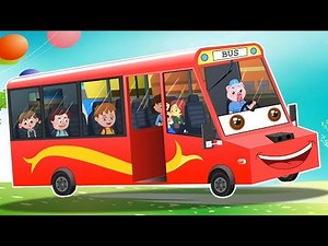 Roues sur le bus bus chanson rimes enfants Bus for Kids Schoolies Song Wheels on the Bus