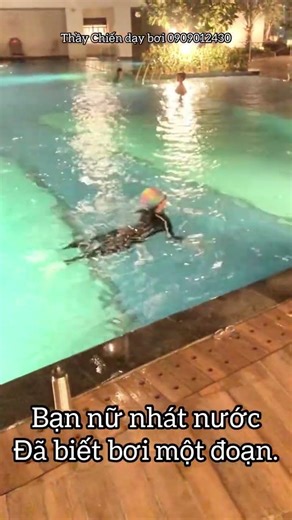 Bạn mất bao nhiêu buổi thì biết bơi?#GuiBanTuongLai #boiloi🏊‍♀️ #boi