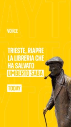 Riapre a Trieste la libreria antiquaria di Umberto Saba