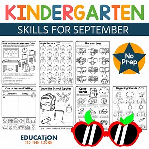 94 reactions · 38 shares | "LOVE this Kindergarten Bundle! So many learning activities to share with my students." -Olivia H. https://www.teacherspayteachers.com/Product/September-Packet-for-Kindergarten-First-Day-of-School-Activities--7125881 | Education to the Core | Facebook
