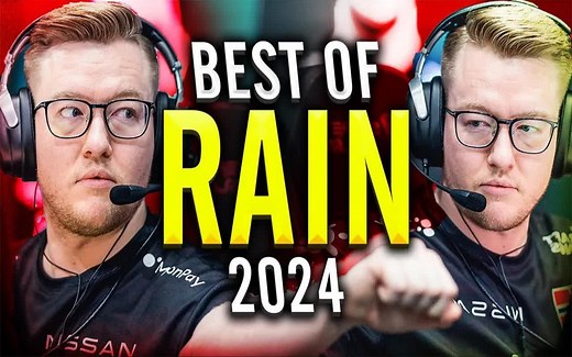 【CS2】rain - 2024高光集锦！_游戏热门视频