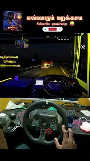 Extreme One Hand Driving 🚍✋ | Close Call Overtakes