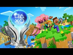 Unlocking Every Trophy/Achievement in Minecraft (100% Complete)