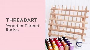 Threadart 40-Spool Machine Embroidery Thread Set D – Deep and Rich Colors, 40 Weight 1000m (Double Standard 500m Spool) | High Strength, Low-Lint Polyester