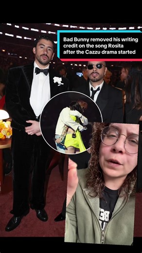 Bad Bunny removed his writing credit on Rosita for a reason and you already know cazzu isnt the only one upset about this because ultimately this is Tainys new album which is being picked apart because of Rauw Alejandro and jhaycos lyrics #badbunny #cazzu #rosita