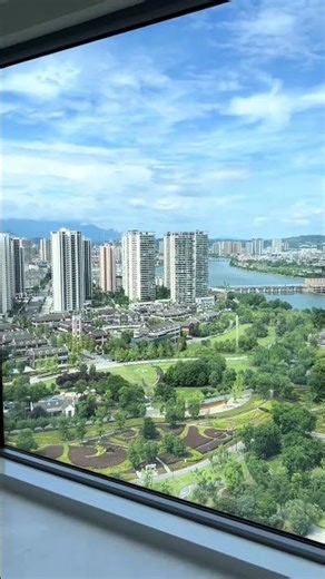 Seal the balcony and install windows for the big flat mansion#glass curtainwall #source #customized