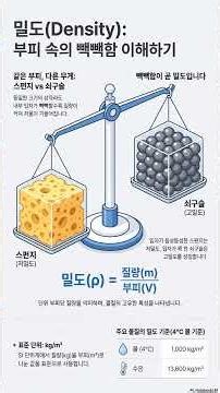 [소방유체역학 제4강] 같은 크기, 다른 무게? 유체의 밀도와 비중 📦💧