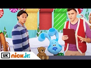 Blue's Clues & You! | Blue Helps Load Santa's Sleigh | Nick Jr. UK