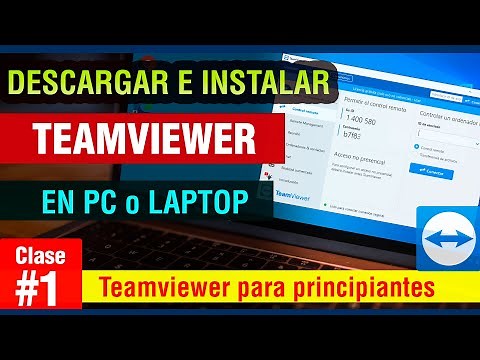 Como Descargar e Instalar Teamviewer en mi pc o laptop última versión para Windows 11 / 10 / 8