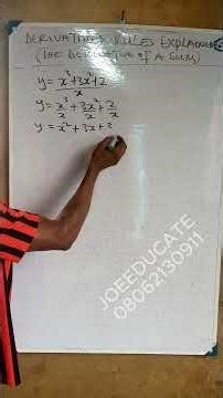 Derivatives Rule Explained: How to Find the Derivative of a Sum 📝