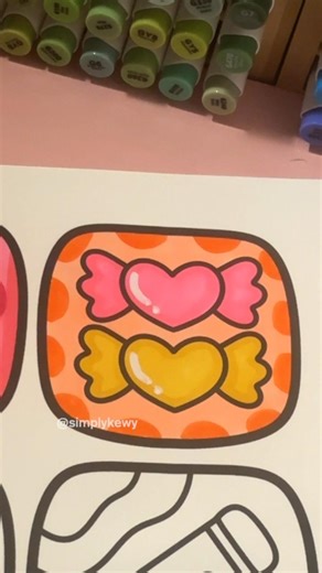 Simply Kewy | Printable Mini Colouring Pages