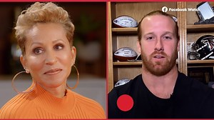 39K views · 424 reactions | Today on an all-new Red Table Talk, the women sit down for a vulnerable discussion with NFL player Hayden Hurst on men and mental health. Stream the episode today at 9am PT/12pm ET, only on Facebook Watch. | Red Table Talk | Facebook