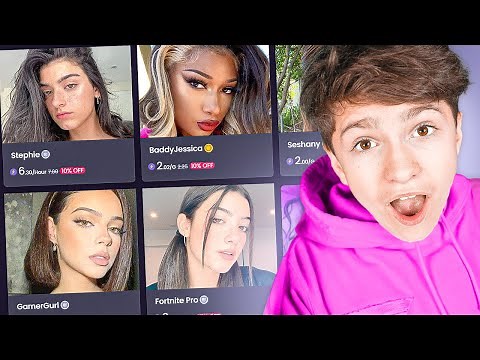 FaZe H1ghSky1 BUYS 3 GAMER GIRLS To Play FORNITE With Him...