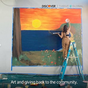 Giving back to your community right now not only helps others, but it can also have a significant positive impact on your mental well-being. Watch as two people share how acts of kindness have brought them joy during this tough time. #SponsoredbyDiscover | Thrive Global