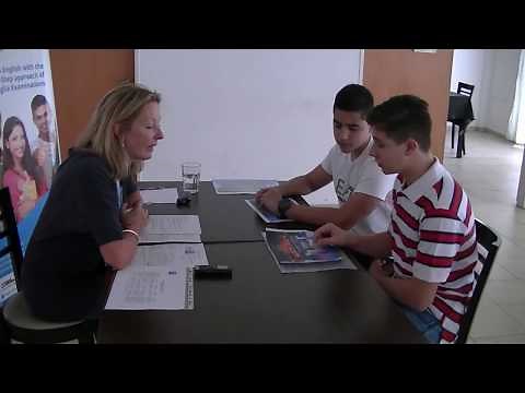 Anglia Speaking Tests | Pre-Intermediate Level | October 2017