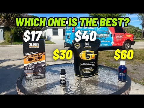 The Best Plastic Trim Restorer in 2024 - Detailing Beyond Limits