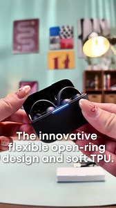 🎧 Listen all day with zero pressure! soundcore AeroClip offers a soft, flexible, and secure fit. ✨ | soundcore