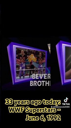 33 years ago today:WWF Superstars - June 6, 1992
