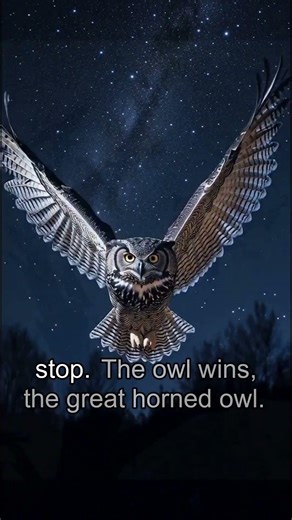 Nature's Most Feared Predator Hunts in Total Darkness #wildlife #greathornedowl #nature