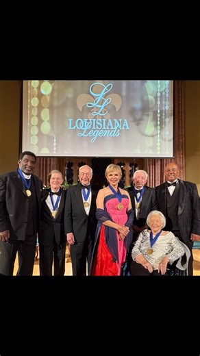 Louisiana Public Broadcasting on Instagram: "The Friends of LPB celebrated the 2025 Louisiana Legends in an evening that culminated in a live broadcast that shared the stories of these remarkable sons and daughters of Louisiana who have brought honor to our great state. See an encore of the ceremony, Sunday, May 4 at 1pm on LPB. This wonderful event was made possible by generous Louisiana Legends sponsors. The 2025 honorees are Claire Babineaux-Fontenot, Judi Betts, Dan Borné, John Dalton, Bill 