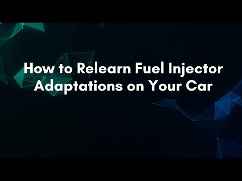 How to Relearn Fuel Injector Adaptations on Your Car