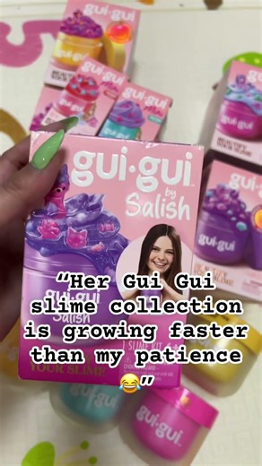 #DreamTrackAI Gui gui slime so fun 1.“Her Gui Gui slime collection