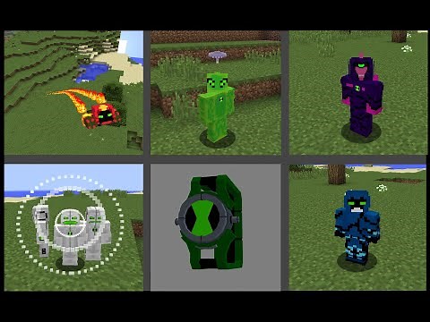 Minecraft Ben 10 Mod Alien Force Teaser