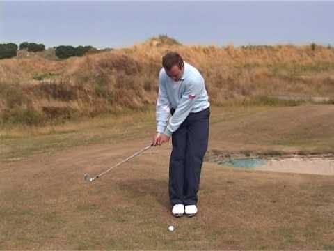 How to play a chip and run shot with an 8 iron