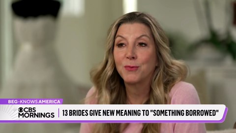 It started as a spontaneous offer between strangers. Now one wedding dress has helped 13 brides