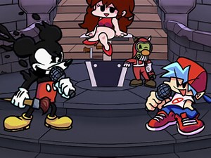 Walkthrough FNF: Disney Club . BrightestGames.com