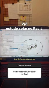 Como fazer estudo solar no Revit