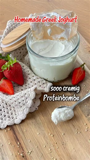 Wie du echten griechischen Joghurt selbst machst! günstig und einfach